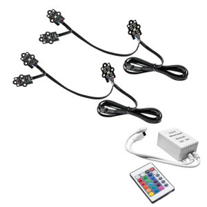 Chevrolet Silverado 1500 Headlight DRL Kit - ORACLE Lighting - ColorSHIFT RGB+W - `19-`21